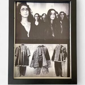 Maison Margiela Archive vintage photo framed poster 9x12